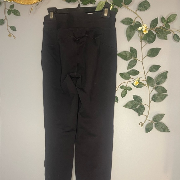 Ready to fleece high rise jogger *IN BLACKEST BLACK* - Picture 4 of 5